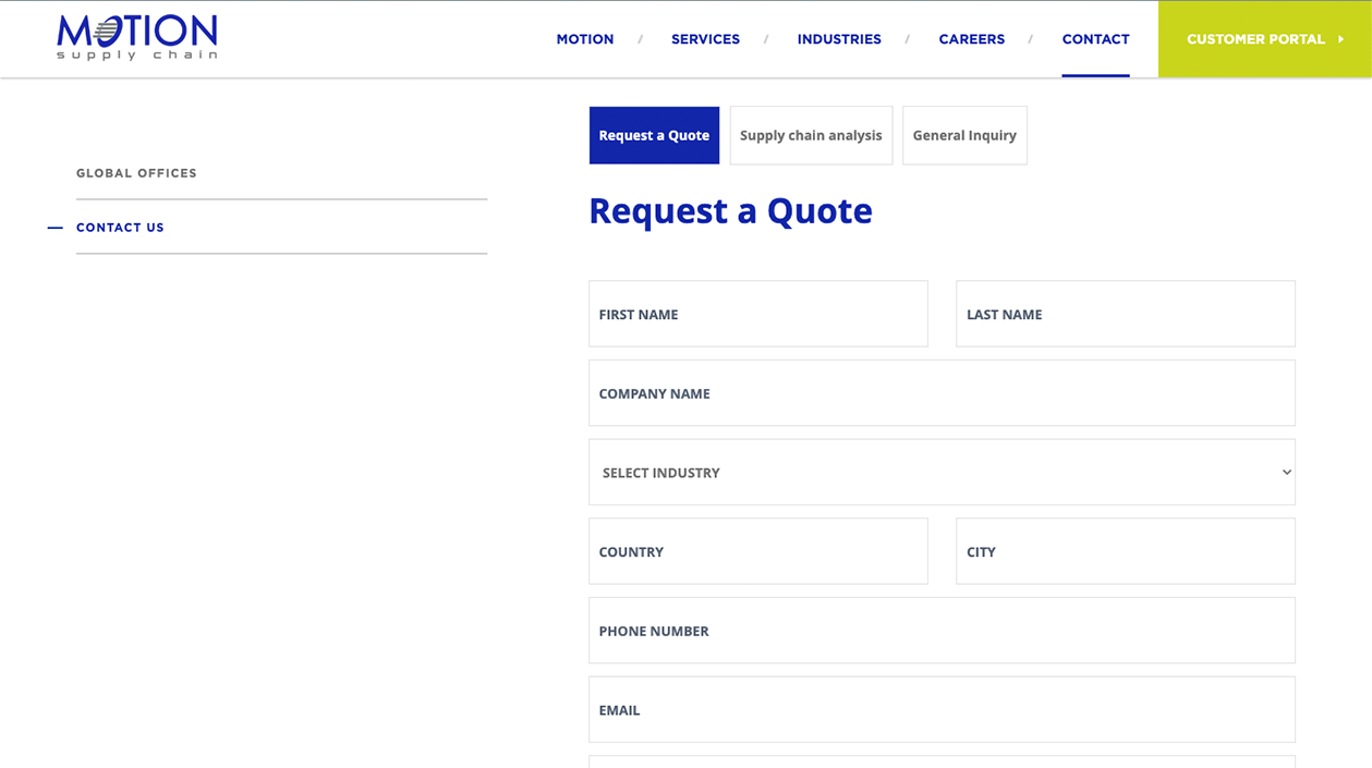 Motion Supply Chain